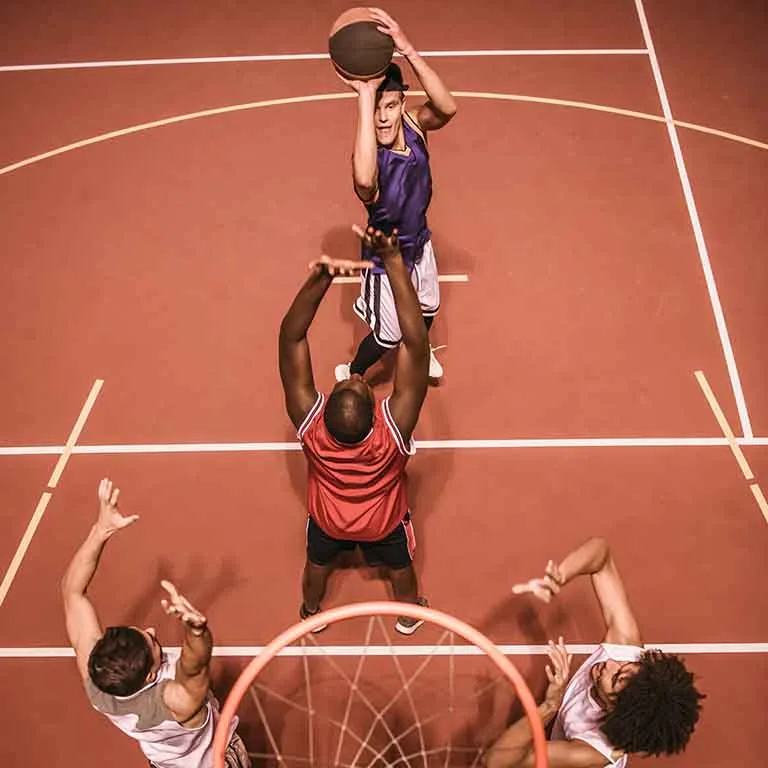 Juego de baloncesto